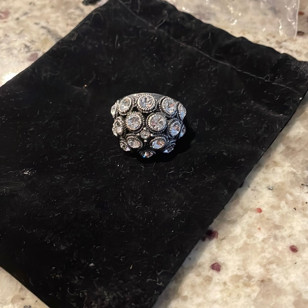 Premiere Design Silver Cocktail Ring